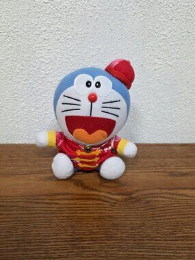 Vintage and Collectibe 2006 Plush Doraemon 7" Stuffed Animal